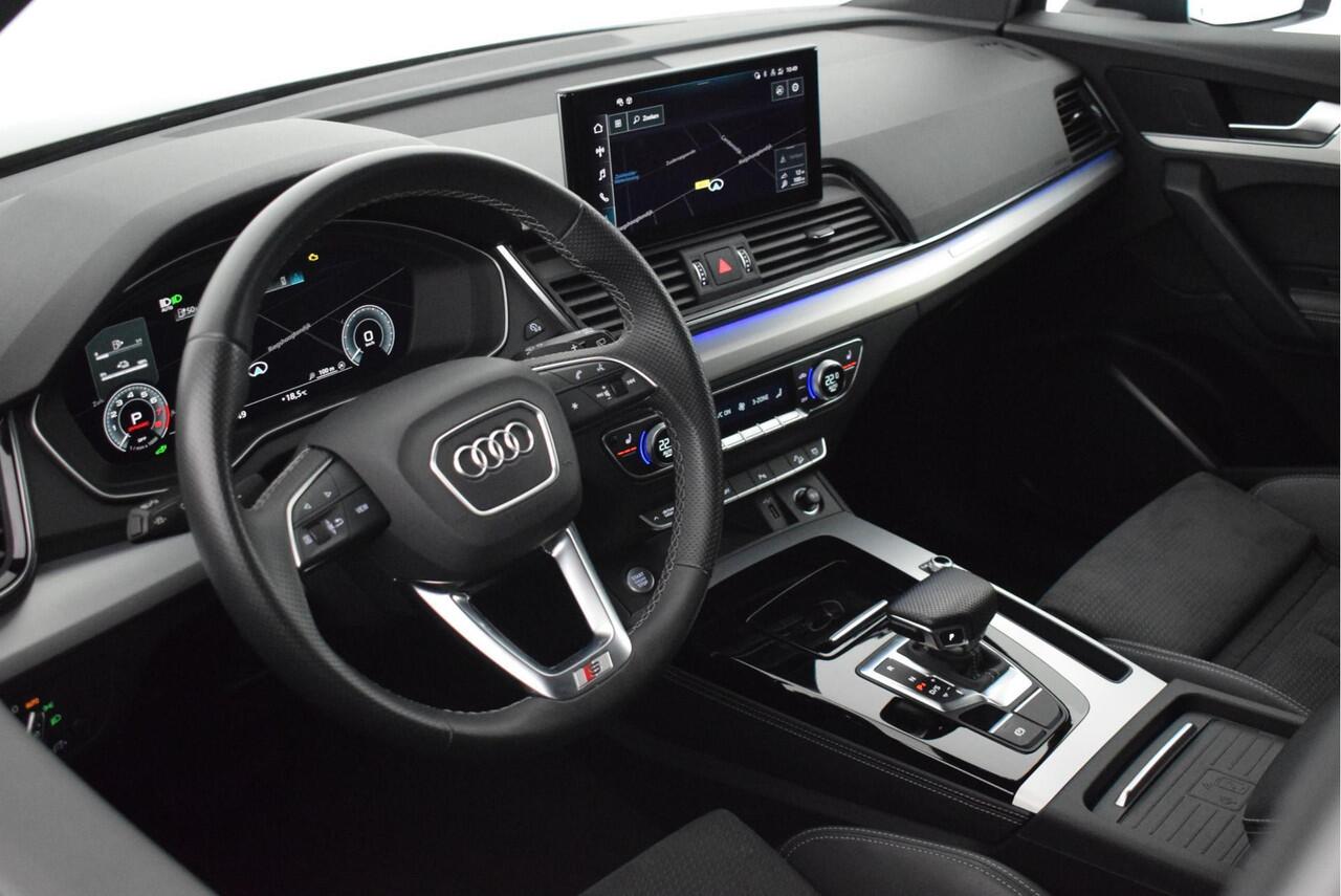 Audi Q5 55 TFSI e 368pk S-Line Competition Luchtvering Trekhaak Camera Keyless Matrix Led Navigatie