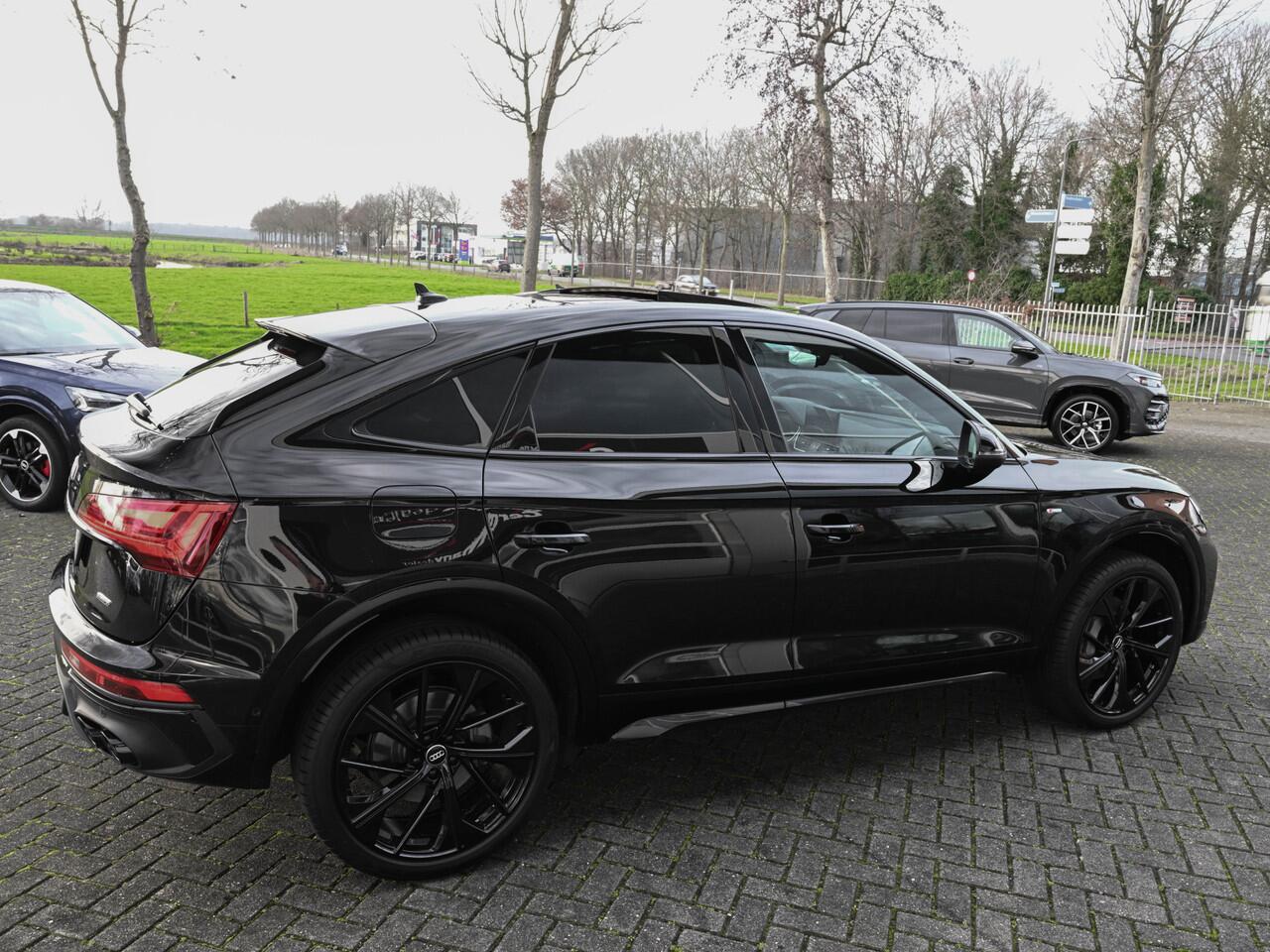 Audi Q5 Sportback 55TFSI E 367PK S edition Pano El. Zetels Matrix-LED B&O 360-cam Sfeerverl ACC BSM