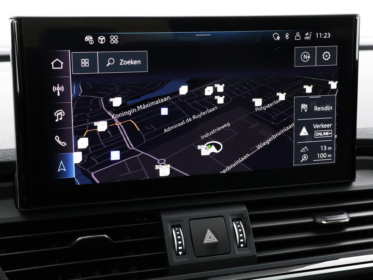 Audi Q5 Sportback 55 TFSIe 270Kw/367PK S Line · Panoramadak · Bang & Olufsen · Leder · Trekhaak · Adaptive Cruise Control · Garantie t/m 03-09-2029 of 100.000km