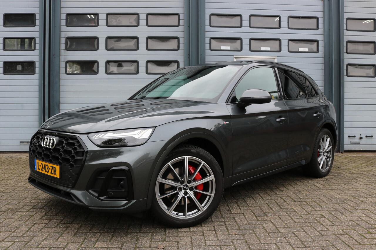 Audi Q5 50 TFSI e S edition Panodak Leder Camera T-haak Bj:2021
