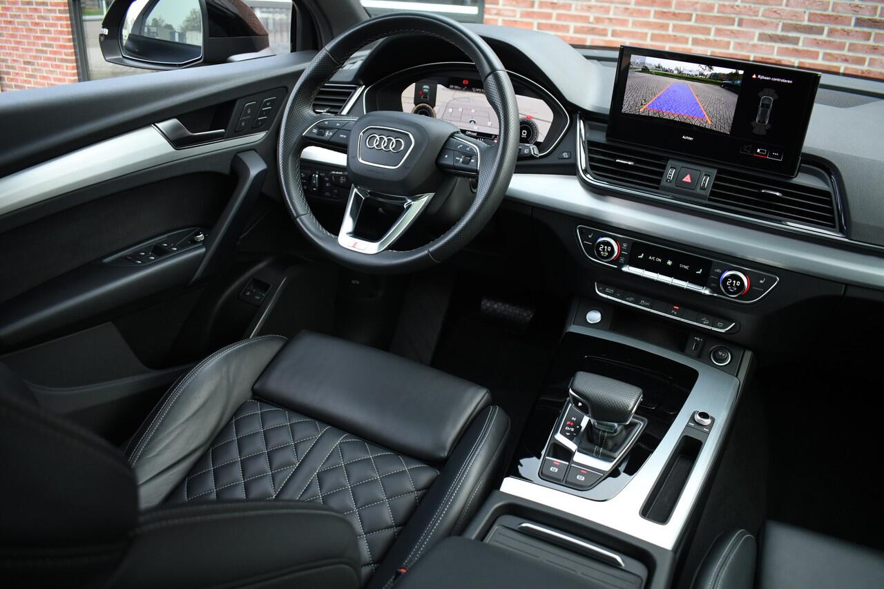 Audi Q5 Sportback 50 TFSI e S-Line Pano ACC El-zetels Ruitstiksel 20inch Camera