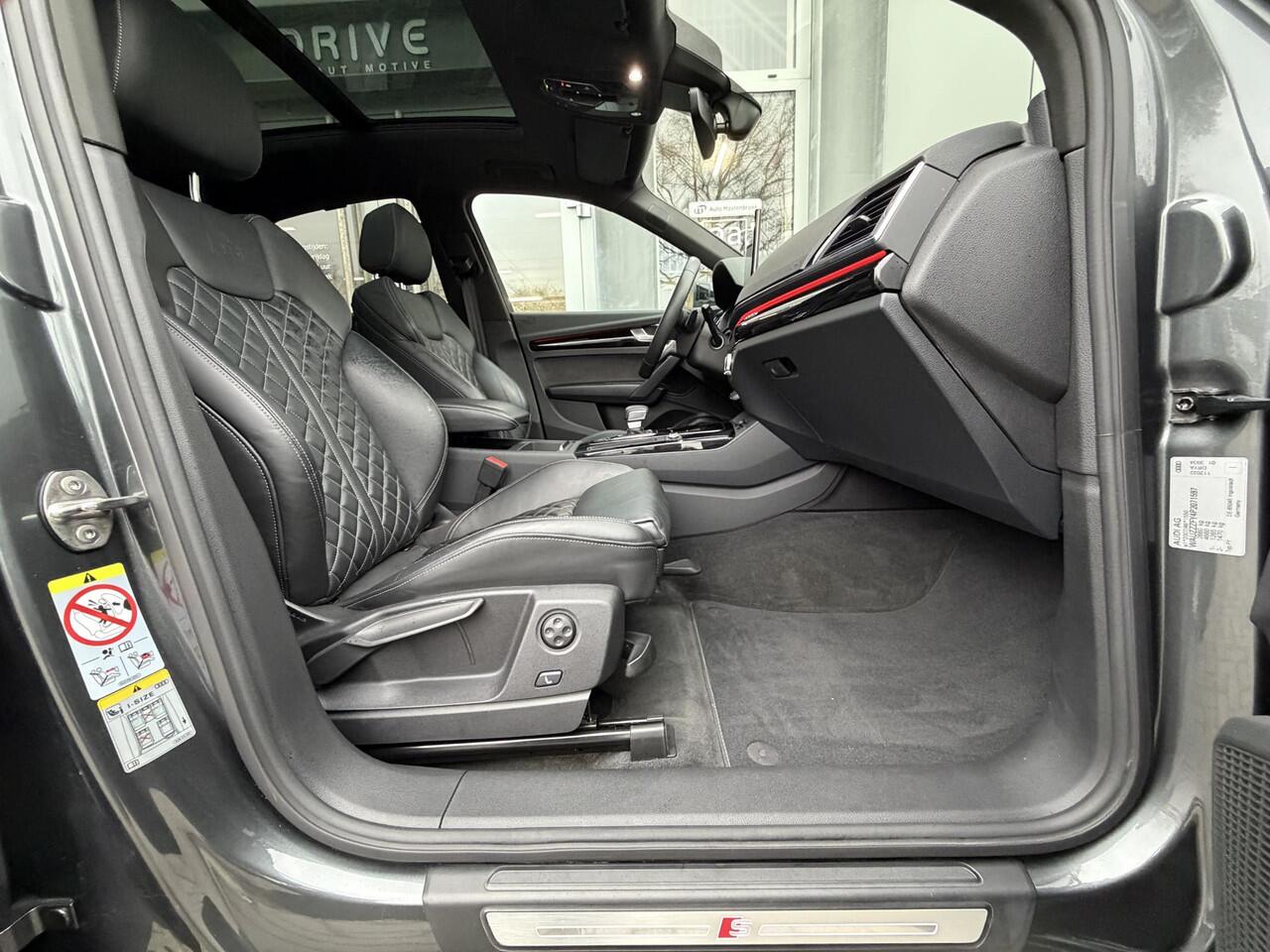 Audi Q5 Sportback 50 TFSI e S edition Competition |Black Optic|Pano|B&O|Luchtvering|Leer|Massage|21"