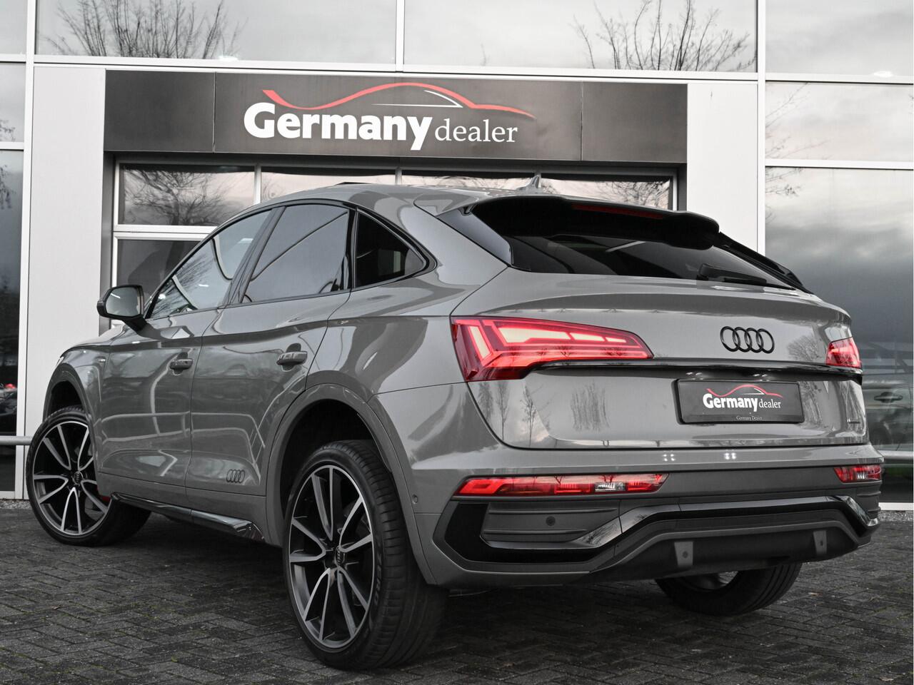 Audi Q5 Sportback 40TDI 204PK Quattro S-Line Pano B&O Matrix-LED Tr.haak Leder ACC Lane Ass 360-cam VOL!!