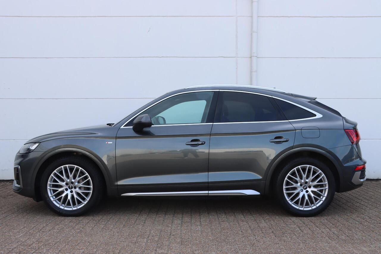 Audi Q5 Sportback 55 TFSI e quattro S Edition Competition 367pk l LED Matrix | Pano | Luchtvering