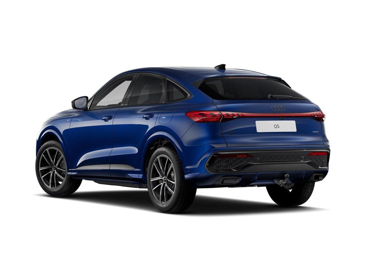 Audi Q5 Sportback 2.0 TFSI e-hybrid quattro S edition 299 PK · Adaptieve luchtvering · Trekhaak elek. wegklapbaar · Glazen panoramadak · 20" LM Velgen