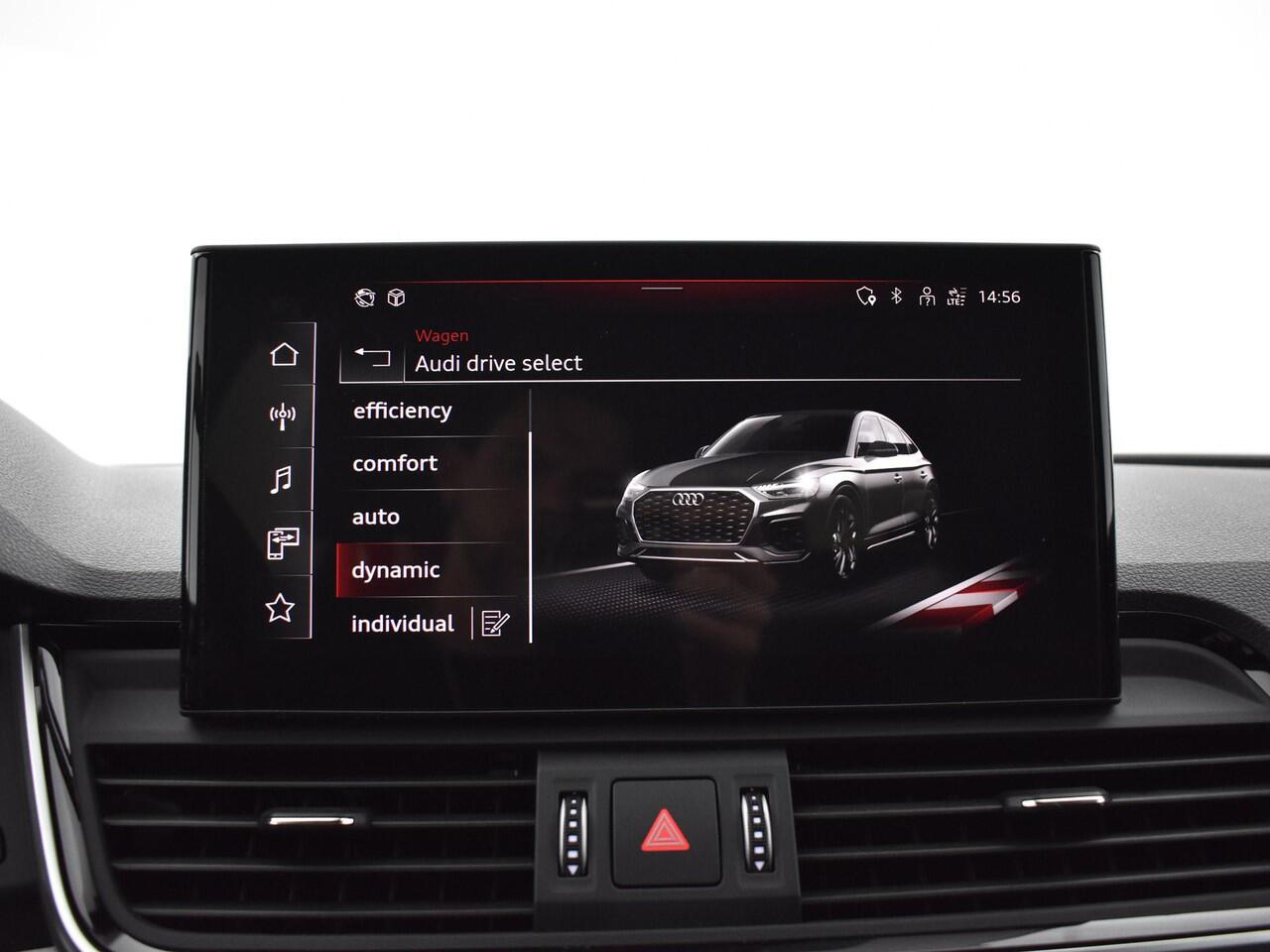 Audi Q5 Sportback 55 TFSIe 367pk S-tronic S edition Competition · Keyless · Camera · Elek. trekhaak · Elek. Achterklep · Apple/Android Car Play · 19'' Inch ·