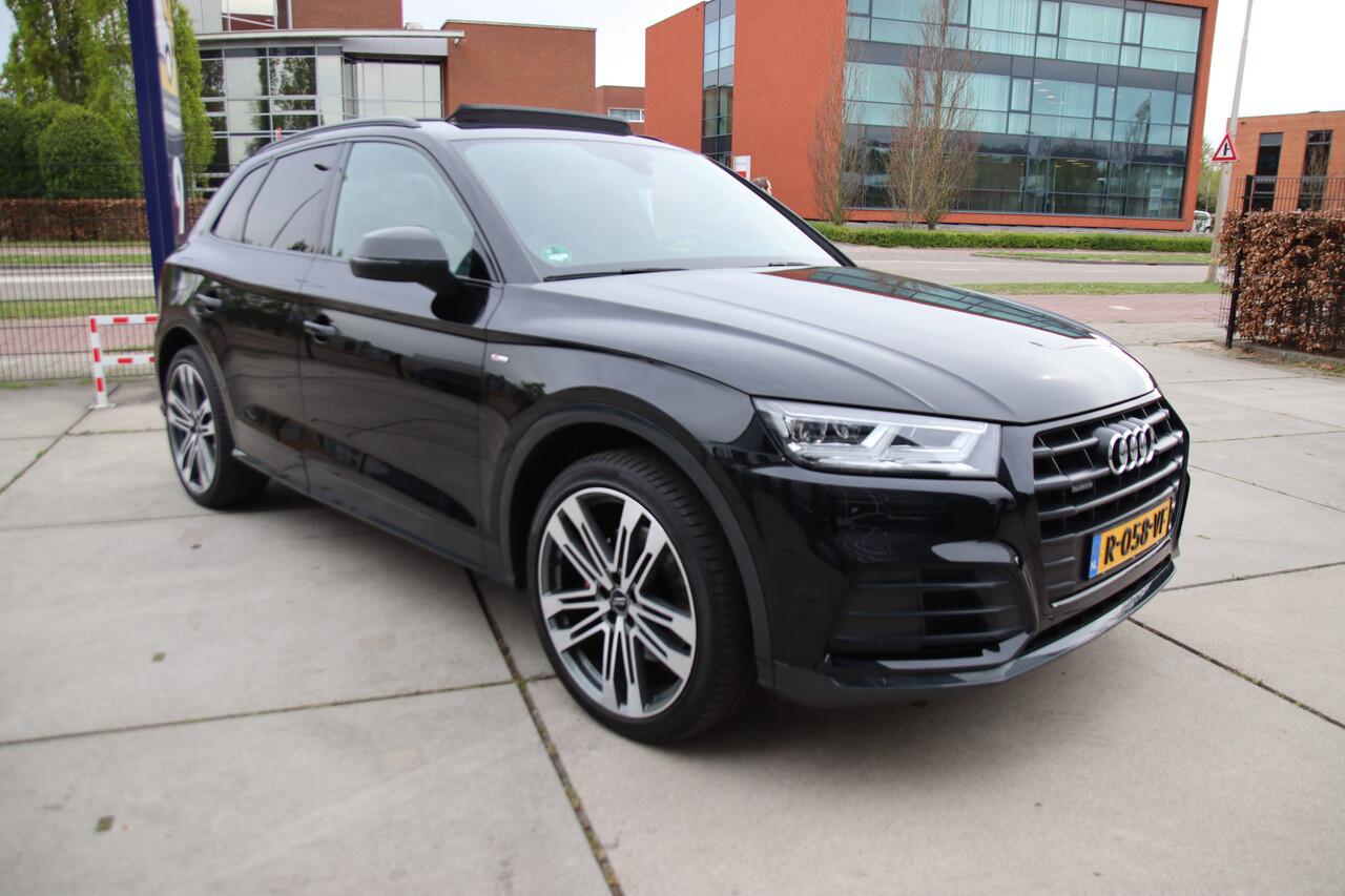 Audi Q5 50 TFSIe Quattro 3x S-Line Pano, HUD, Luchtvering, trekhaak, Matrix! Prijspakker!