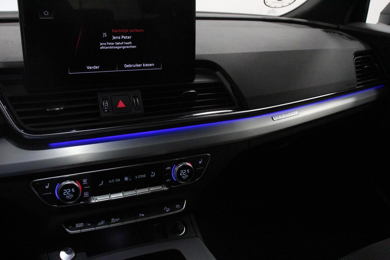 Audi Q5 Sportback 50 TFSI e S Edition S-Tronic Plug in Hybrid DEMO! Navigatie Climate Control Camera Adaptive Cruise Control Elektrische Achterklep Led Matrix Stoelverwarming
