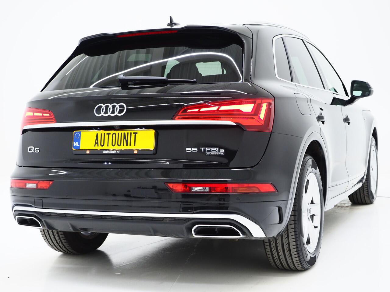 Audi Q5 55 TFSI e quattro Competition S-Line | Panoramadak | Luchtvering | Camera | Virtual | Keyless | DAB | Carplay