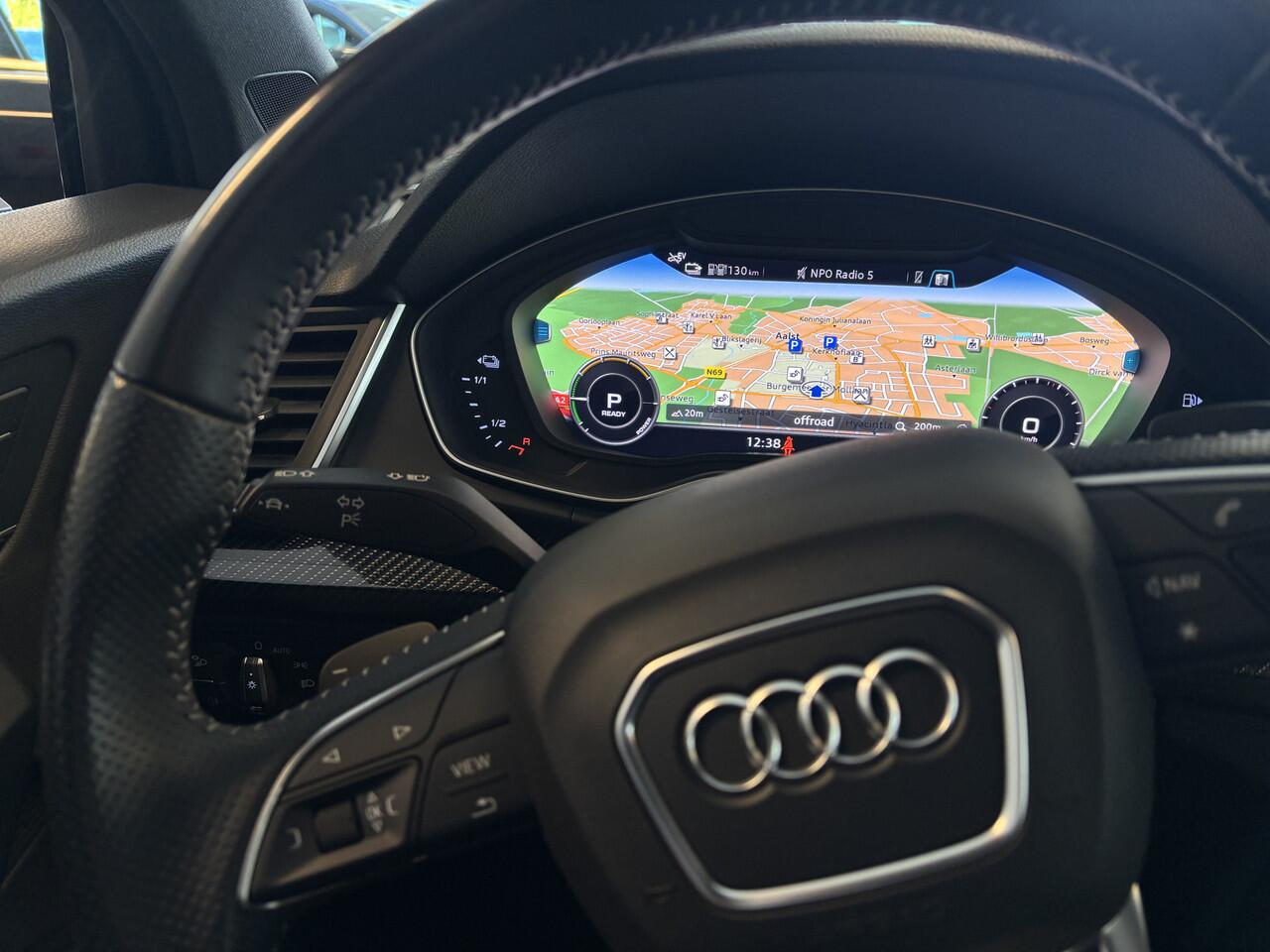 Audi Q5 55 TFSI e quattro Competition / RS seats / Luchtvering / Pano - Black Optic - B & O / ACC / Virtual / BLIS / 360 camera / Matrix LED / 21 inch - Elek Trekhaak -