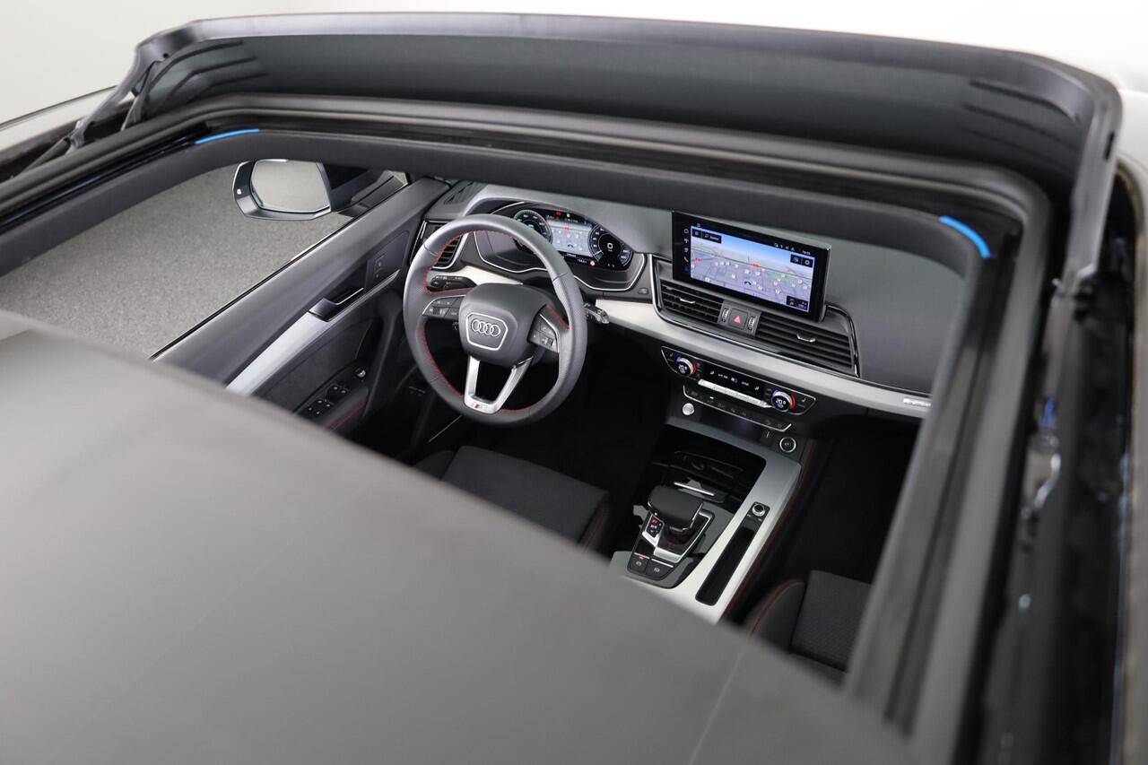 Audi Q5 Sportback S edition Competition 50 TFSI e 299pk | Luchtvering | Panoramadak | B&O | ACC | 360 camera | Assistentiepakket | Matrix LED