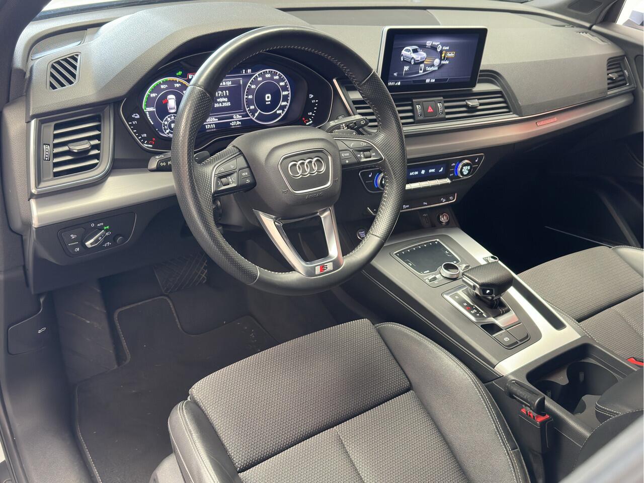 Audi Q5 50 TFSI E QUATTRO S EDITION PHEV B&O NAVIGATIE CRUISE CONTROL CLIMATE CONTROL STOF/LEDER APPLE CARPLAY/ANDROID KEYLESS GO ACHTERUITRIJCAMERA ZEER MOOI !! 3010