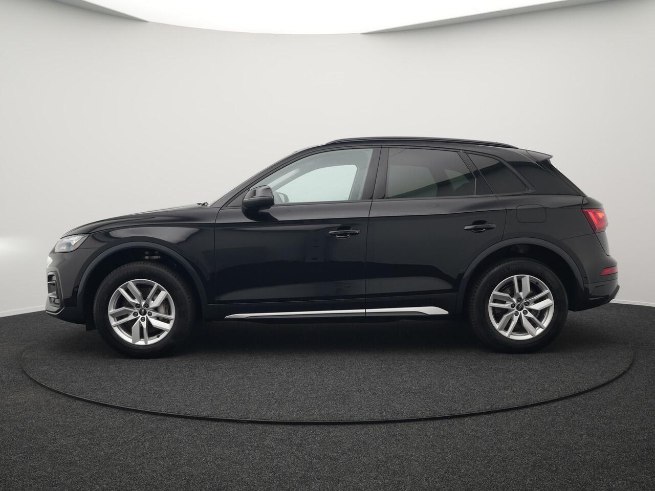 Audi Q5 50 TFSI e Advanced edition Plug In Hybrid 300pk Dealer O.H PHEV | 360 Camera | Cruise Control | Sportstoelen Verwarmd | Navigatie | Virtual | DAB | L.M. 18" |