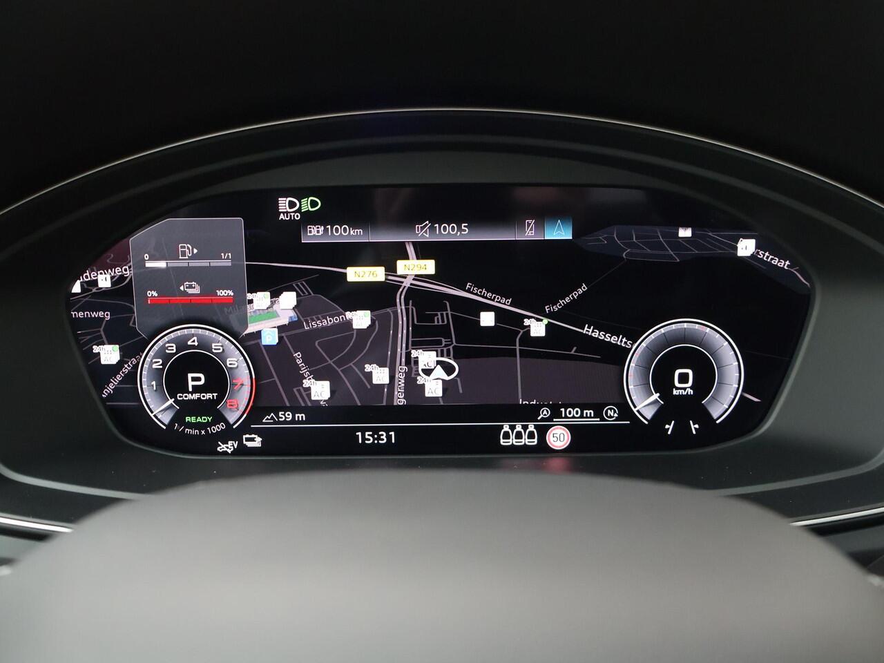 Audi Q5 Sportback 55 TFSI e S edition Competition | 367 PK | SoH 95% | Trekhaak | Panoramadak | Luchtvering | Head-up display | Matrix LED koplampen | 21" LM velgen | B&O premium sound | S line |