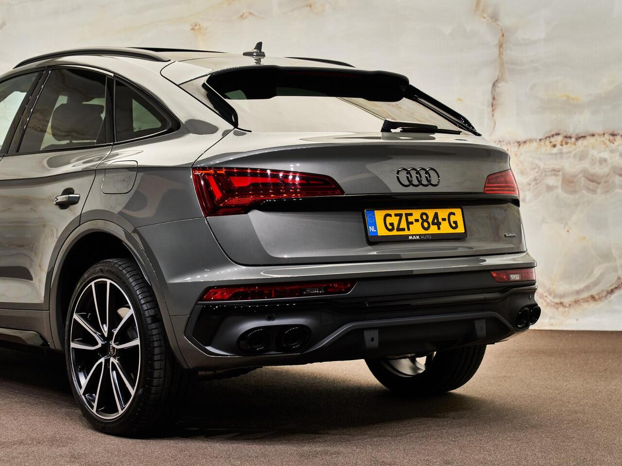 Audi Q5 Sportback 50 TFSI e S Edition Competition, NL-auto, pano, tr.haak, 21", matrix-LED, ACC, keyless, privacy