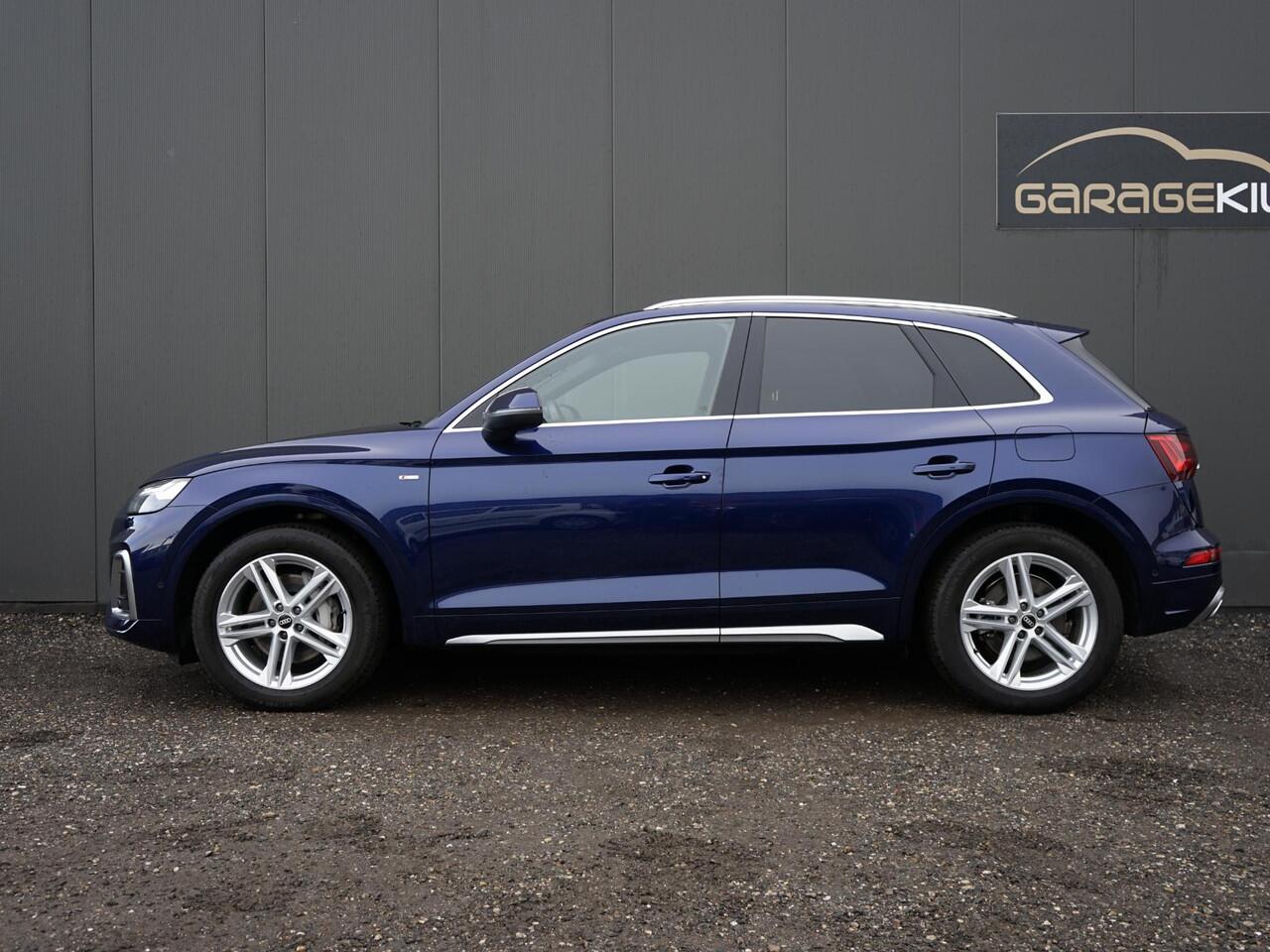 Audi Q5 55 TFSI e S edition 1ste eigenaar / S-Line binnen-buiten / Dealer onderh. / Virtual / Luchtvering / Matrix / Head-Up / Akoestisch glas /
