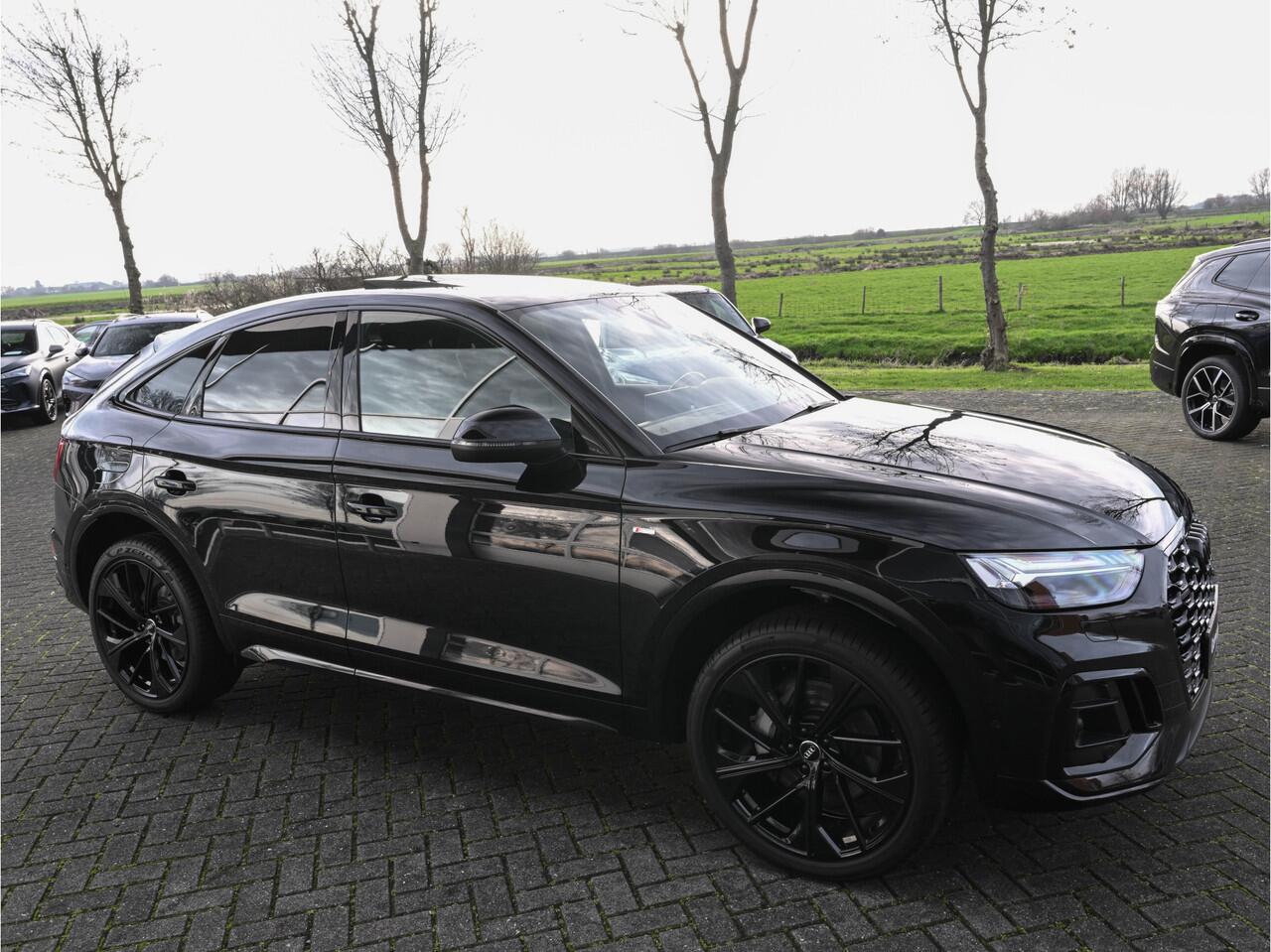 Audi Q5 Sportback 55TFSI E 367PK S edition Pano El. Zetels Matrix-LED B&O 360-cam Sfeerverl ACC BSM