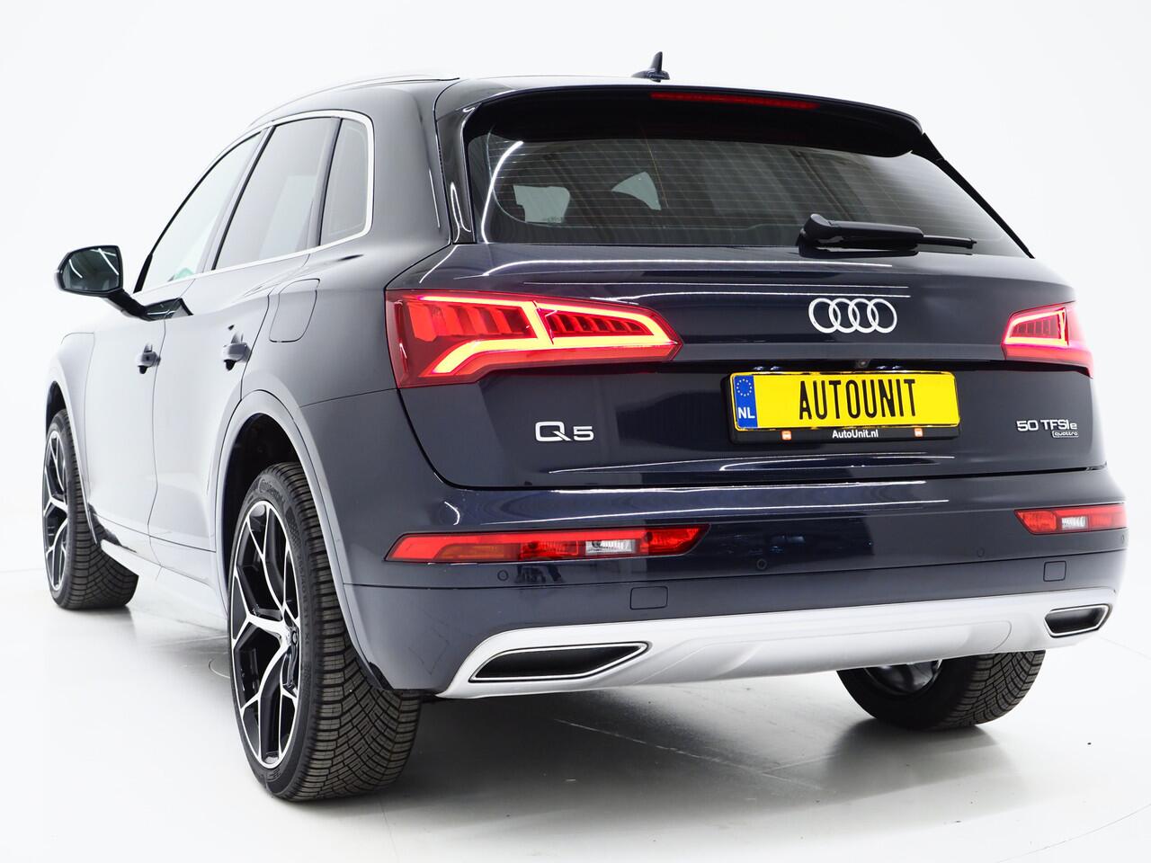 Audi Q5 50 TFSI e Quattro 299PK | Panoramadak | Camera | Virtual | Dodehoek | DAB | Stoelverwarming | Carplay