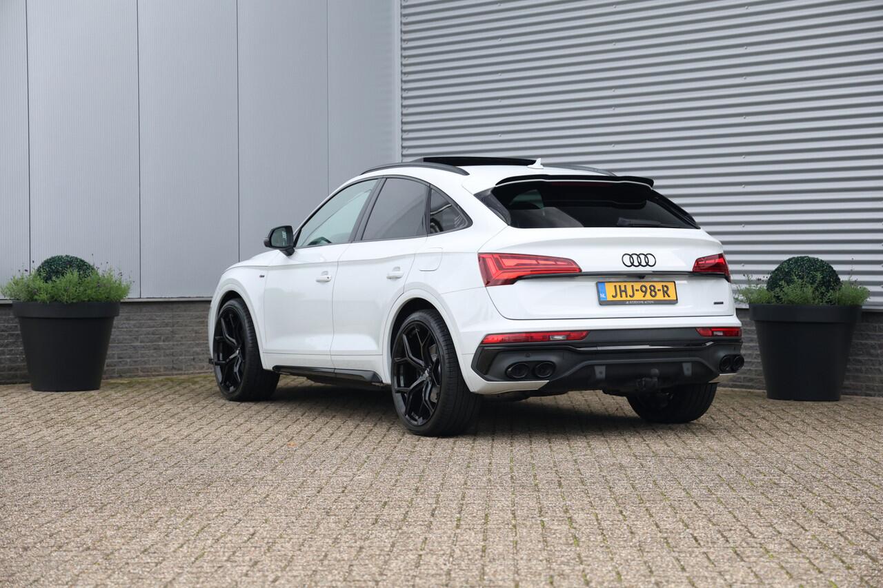 Audi Q5 Sportback 50 TFSI e S-Line 300pk Quattro Pano|Luchtv|Trekh|B&O|Cam|Matrix|RS