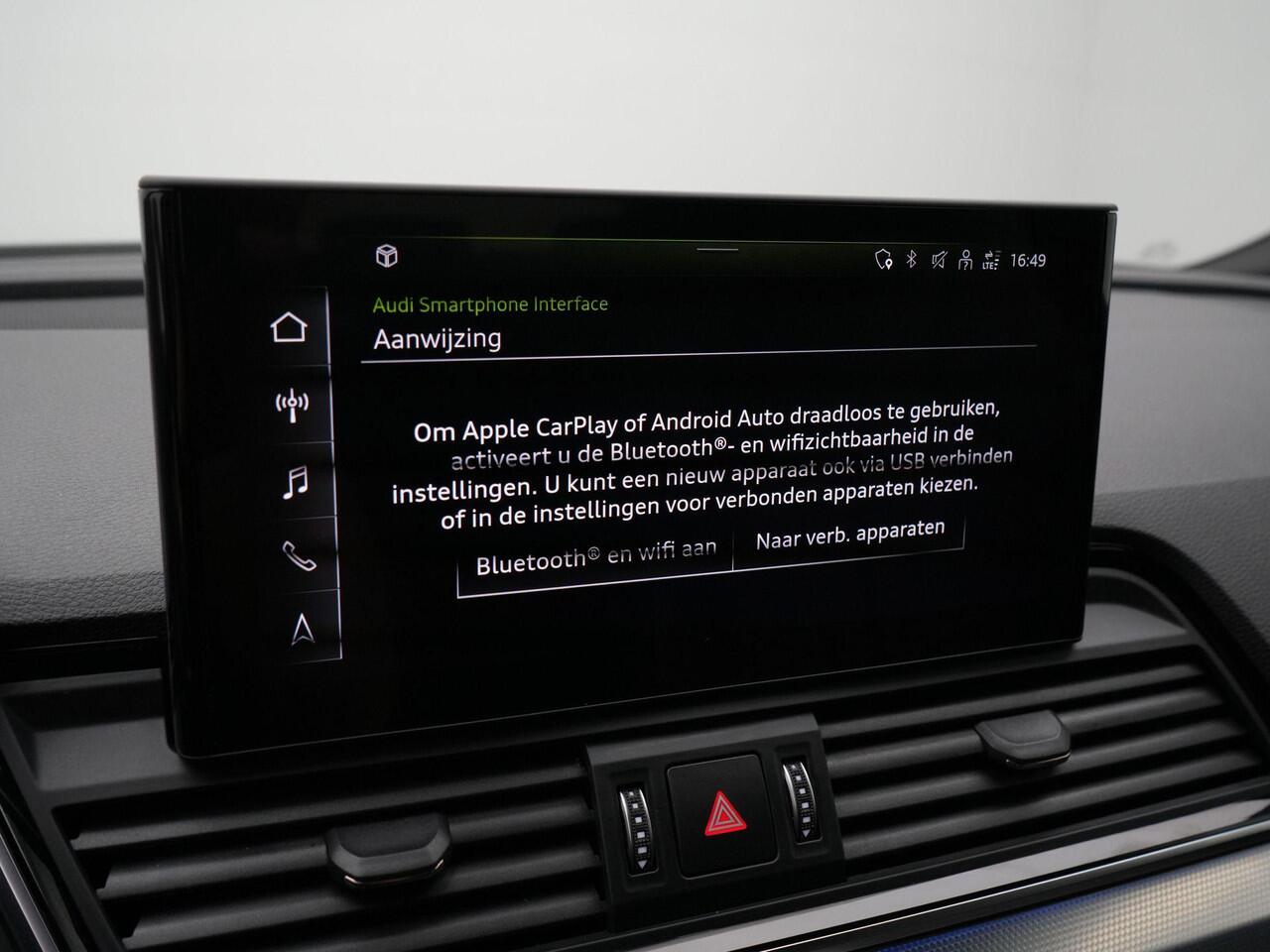 Audi Q5 Sportback 55 TFSI e 367 pk S-tronic S edition | Rondomzicht camera | Matrix LED koplampen | Standkachel | Adaptive cruise | Sportstoelen | Optiekpakket zwart | 20 inch