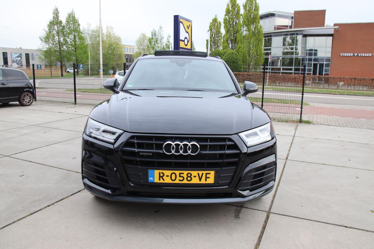 Audi Q5 50 TFSIe Quattro 3x S-Line Pano, HUD, Luchtvering, trekhaak, BOMVOL! Aanbieding!