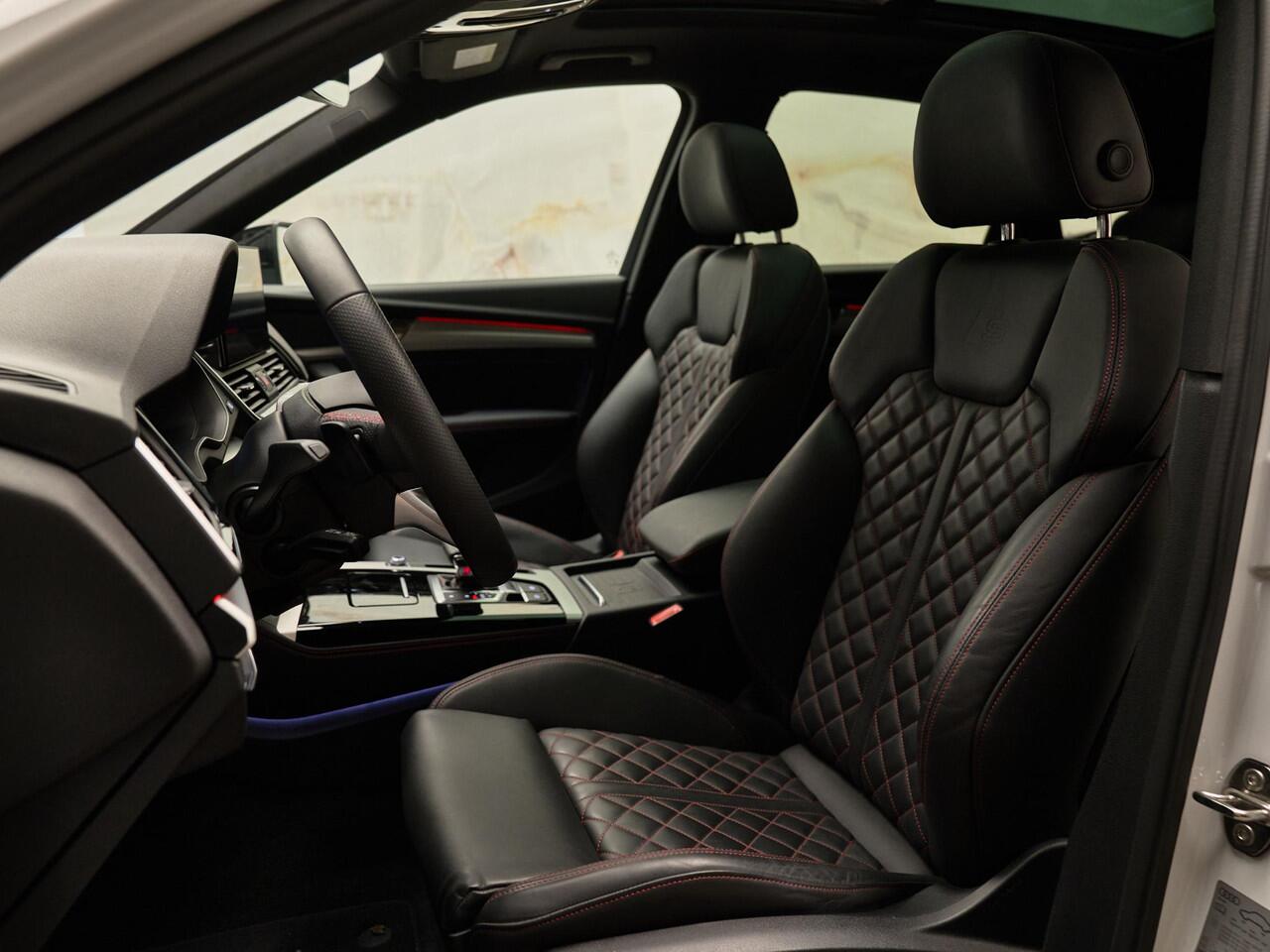 Audi Q5 50 TFSI e S Edition Competition, B&O, pano, luchtv., matrix-LED, tr.haak, memory, HUD, ACC, 21", privacy