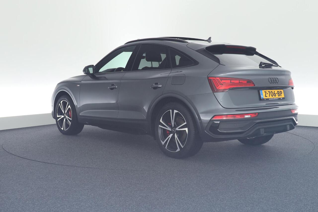 Audi Q5 Sportback 50 TFSI e 299pk 2x S-Line Black Edition Luchtvering Head-Up 360Camera Keyless Massage Navigatie