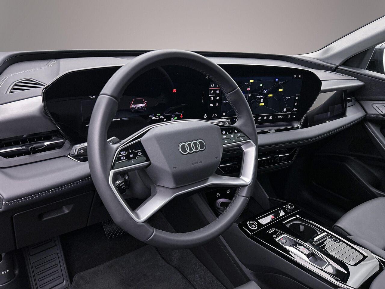 Audi Q6 e-tron 100 kWh quattro 388PK | Pano | Trekhaak | Luchtvering| Memory | Oled | Matrix | Tech pro | MMI-bijrijdersscherm | 360 Camera |