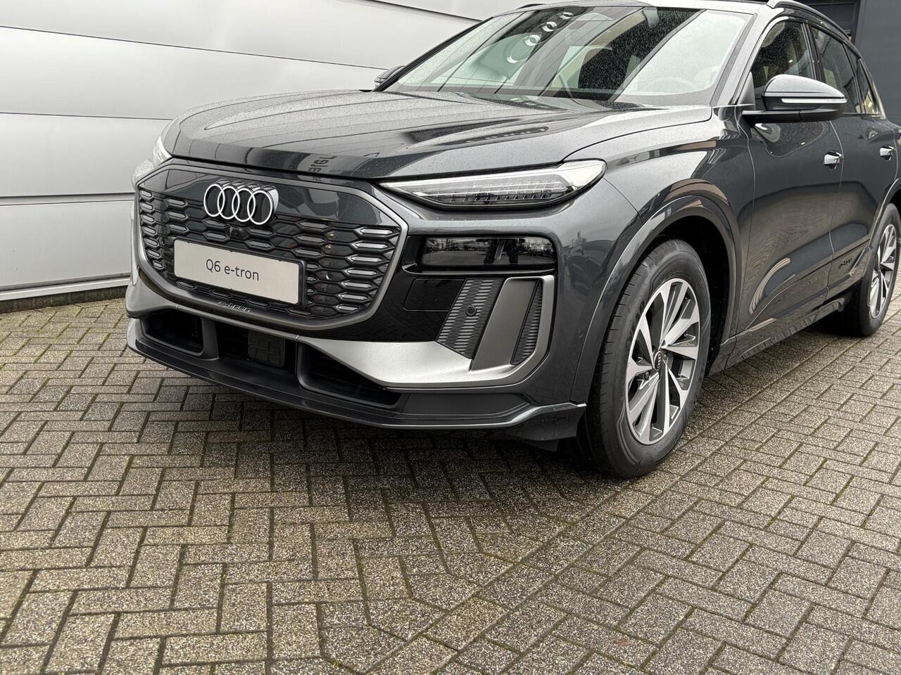 Audi Q6 e-tron Advanced edition (B1) e-tron perf 225kW/306pk 100 Audi Q6 e-tron Advanced edition e-tron perf 225kW/306pk 100Kwh Hatchback Elektrische aandrijving
