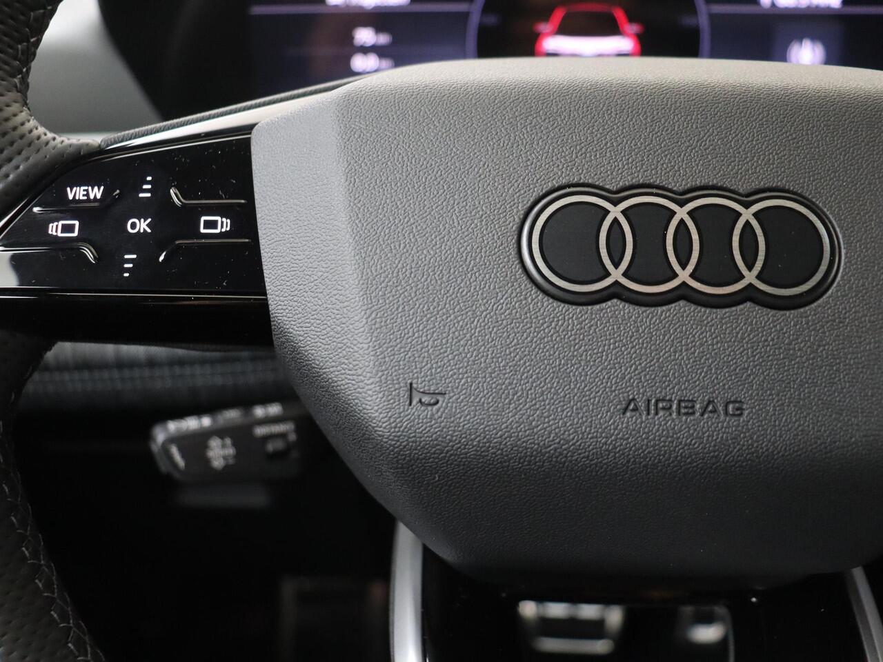 Audi Q6 e-tron S edition performance 100 kWh | Tech Pro | 360 camera | Comfortsleutel | Elek. verstelbare voorstoelen | Verwarmbaar stuurwiel