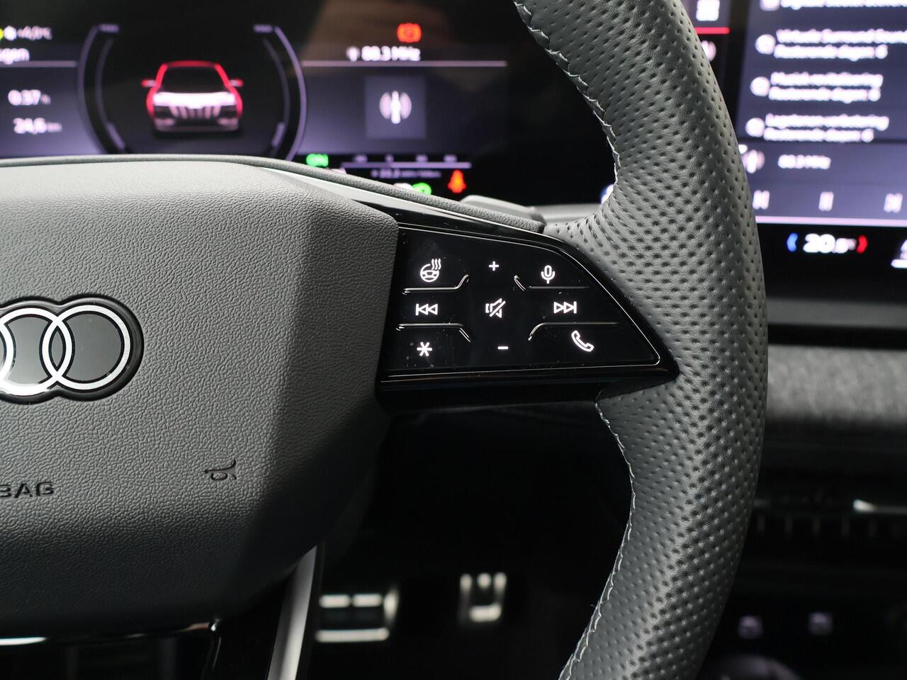 Audi Q6 e-tron S edition e-tron performance 100kWh | Luchtvering | elektrisch verstelbare, verwarmbare stoelen en stuurwiel | Adaptive Cruise Controle | 360 graden camera