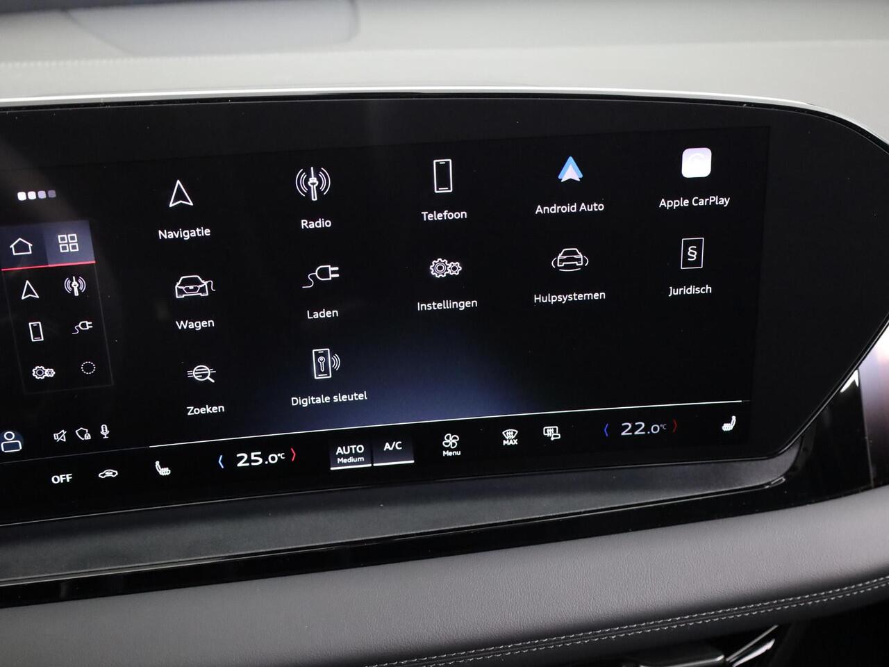 Audi Q6 e-tron Advanced edition 83Kwh 252 pk SUV | Tech pakket plus | Glazen panoramadak | Sportstoelen | Frunk |