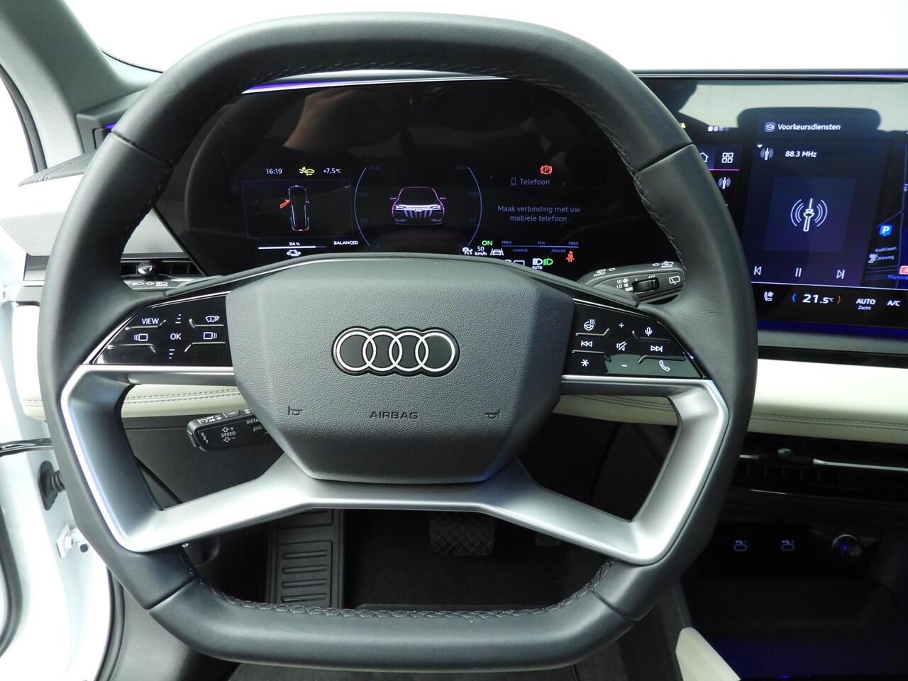 Audi Q6 e-tron Advanced edition 100 kWh | SoH 99,1% | B&O | Luchtvering | Pano | MMI bijrijdersdisplay