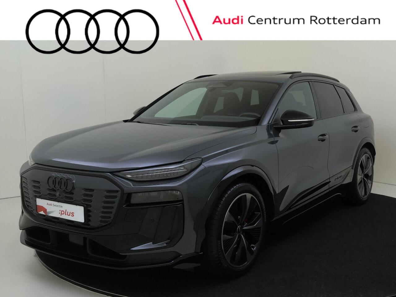 Audi Q6 e-tron edition quattro 100 kWh | Panoramadak | Bang & Olufsen | Luchtvering | 360 camera | Head-up display | Leder/alcantara bekleding | Display passagierszijde | Parkeerassistent |