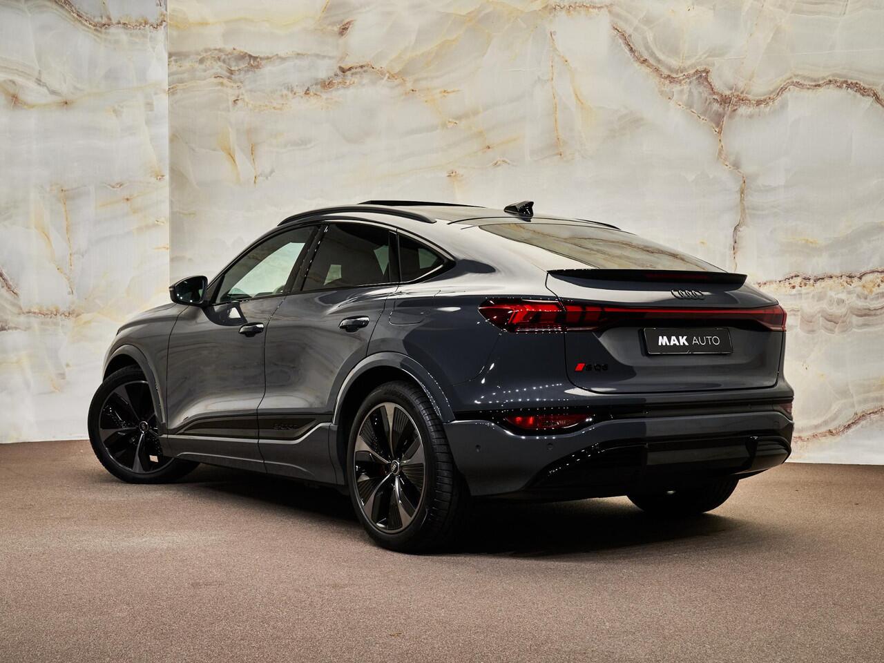 Audi Q6 SQ6 Sportback e-tron Quattro, pano, 21", matrix-LED, B&O, bijrijdersdisplay, luchtv., HUD, ACC, privacy