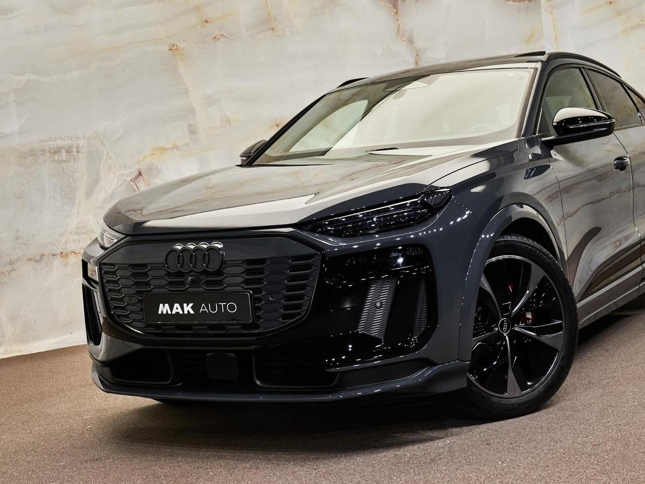 Audi Q6 SQ6 Sportback e-tron Quattro, pano, 21", matrix-LED, B&O, bijrijdersdisplay, luchtv., HUD, ACC, privacy