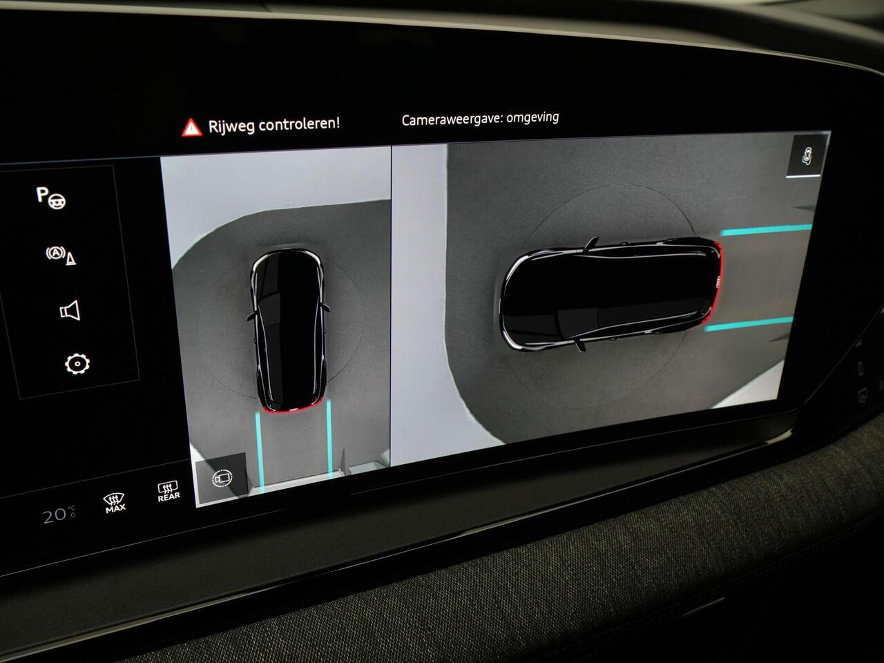 Audi Q6 e-tron 388 pk S-tronic Quattro S edition 100 kWh | Rondomzicht camera | Standkachel | Matrix LED koplampen | Park Assist | S-sportonderstel | 20 inch