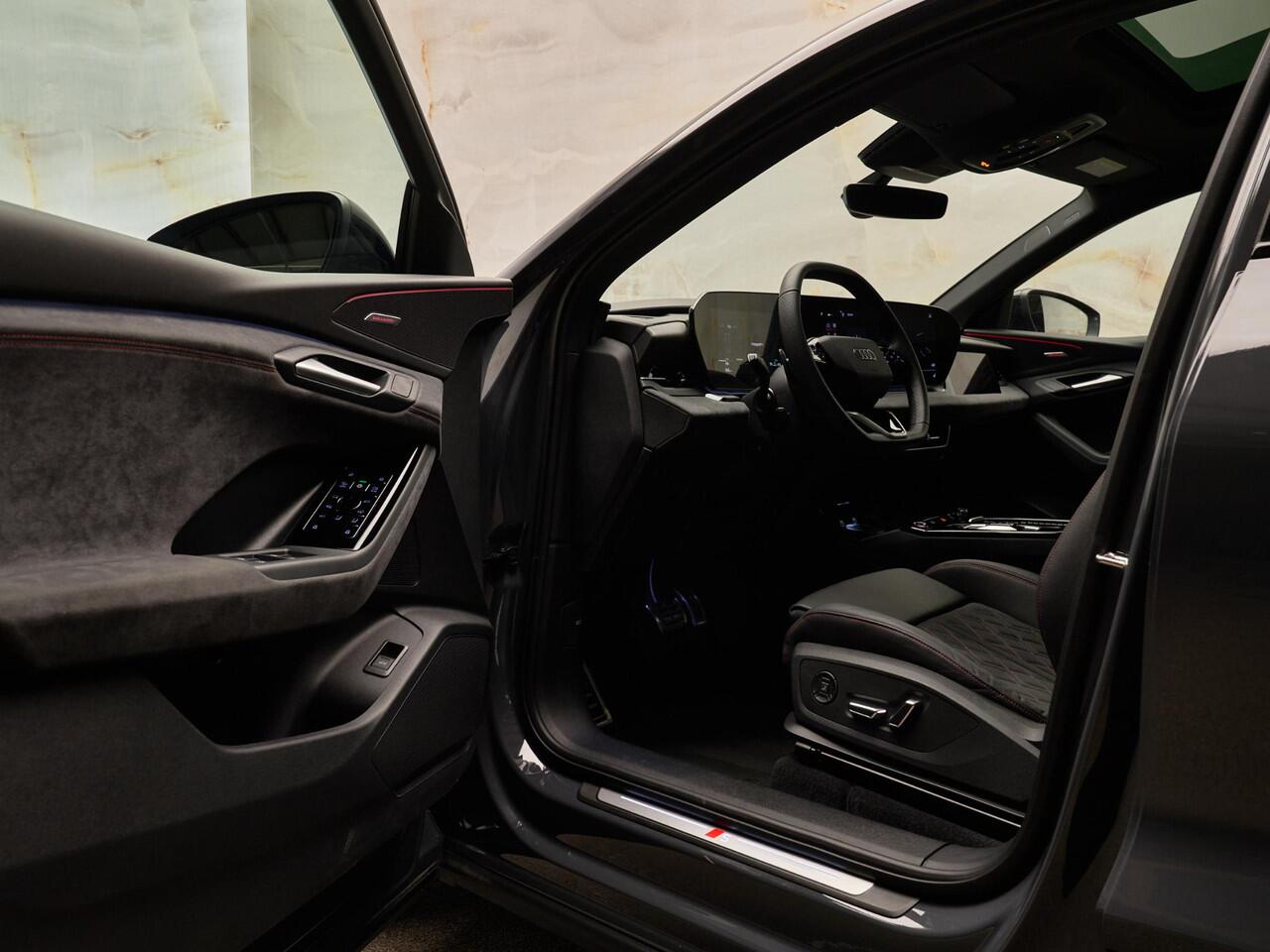 Audi Q6 SQ6 Sportback e-tron Quattro, pano, 21", matrix-LED, B&O, bijrijdersdisplay, luchtv., HUD, ACC, privacy