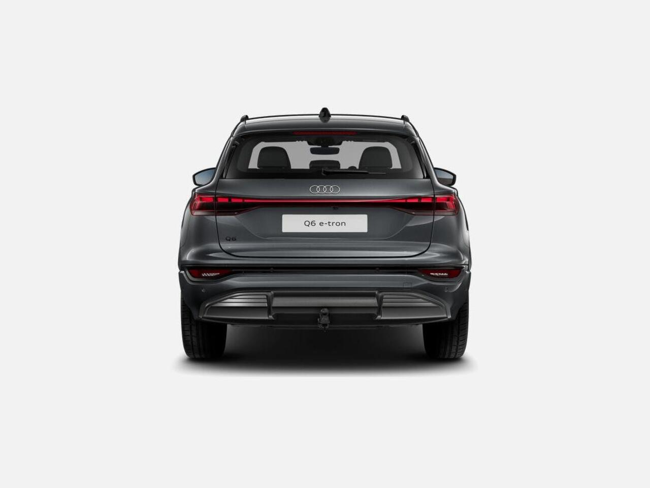 Audi Q6 e-tron Advanced edition 252 PK · Trekhaak, mechanisch draaibaar · Sportstoel zwart leder-kunstl.