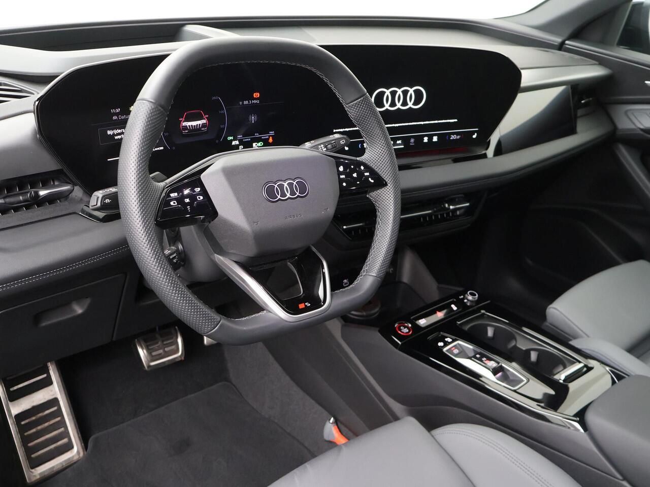 Audi Q6 SQ6 e-tron Quattro 100 kWh | 490 PK | SoH 97% | 490 PK | SoH 97% | S-line | Luchtvering | B&O | Achteruitrijcamera | Virtual cockpit |