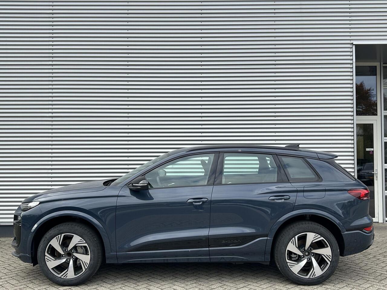 Audi Q6 e-tron S edition (B1) e-tron perf 100Kwh 225 kW / 306 PK | Luchtvering | Stuurwielverwarming | Matrix | Keyless Entry | Elektrische Stoel | Stoelverwarming voor-achter |