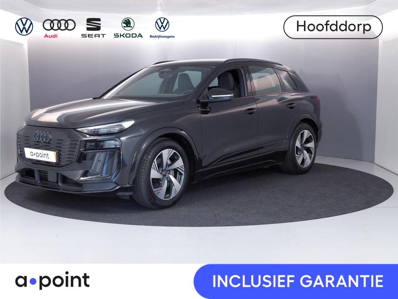 Audi Q6 S Edition e-tron perf 225kW/306pk 100Kwh Hatchback Audi Q6 e-tron S edition performance 100 kWh Omgevingscamera's, adaptive cruise control, ledkoplampen plus, stoelverwarming voor en achter, comfortpakket