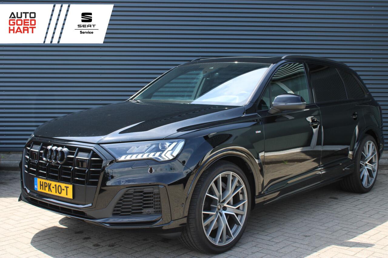 Audi Q7 55 TFSI e Quattro S-Line Panoramadak Full-Led Adaptive-Cruise 22"LMV Elektr.-Trekhaak