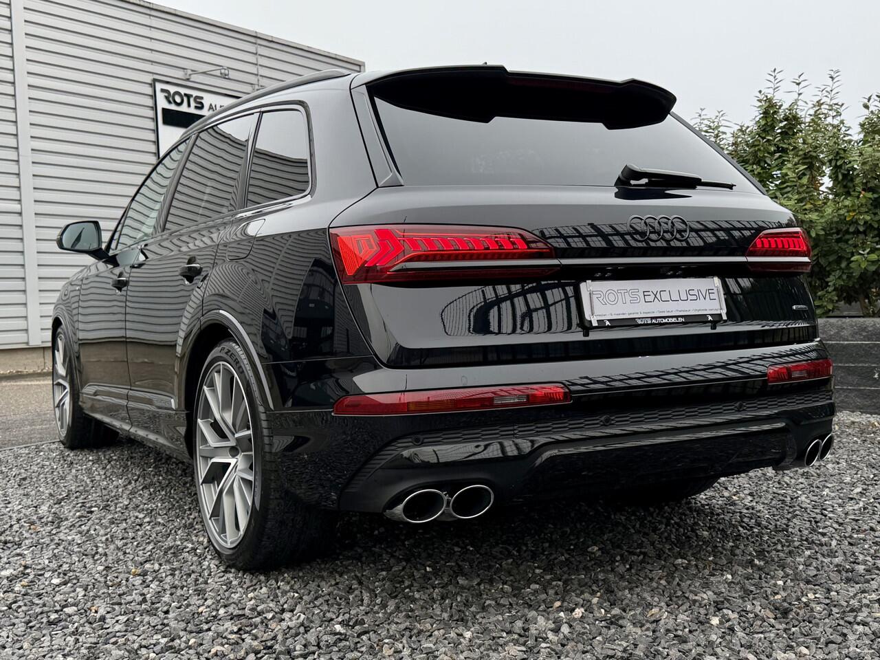 Audi Q7 55 TFSIe S-Line 2021 Luchtvering|Camera|Trekhaak|SQ7 Zwart