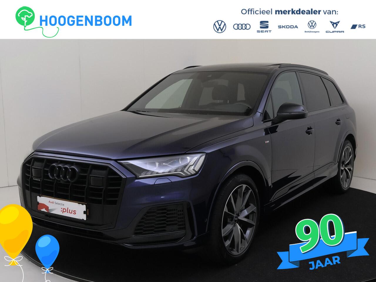 Audi Q7 55 TFSI e quattro Pro Line S | Luchtvering | Panoramadak | Head-up display | Trekhaak | Dodehoek detectie | Bang & Olufsen | Keyless | Stoelverwarming voor- en achter |