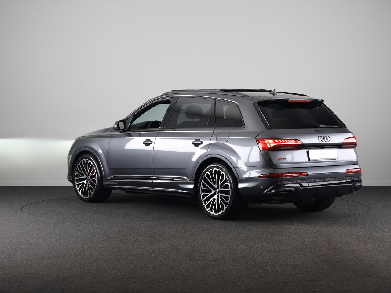 Audi Q7 55 TFSI e quattro Pro Line S 394pk Panoramadak, adaptive cruisecontrol, B&O soundsysteem, optiekpakket zwart Plus, Privacy Glass, Trekhaak