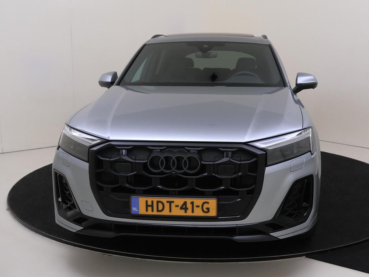 Audi Q7 55 TFSI e quattro Pro Line S | Panoramadak | B&O 3D sound | Supersport stoelen | Tour | 360 graden camera | Sfeerverlichting |