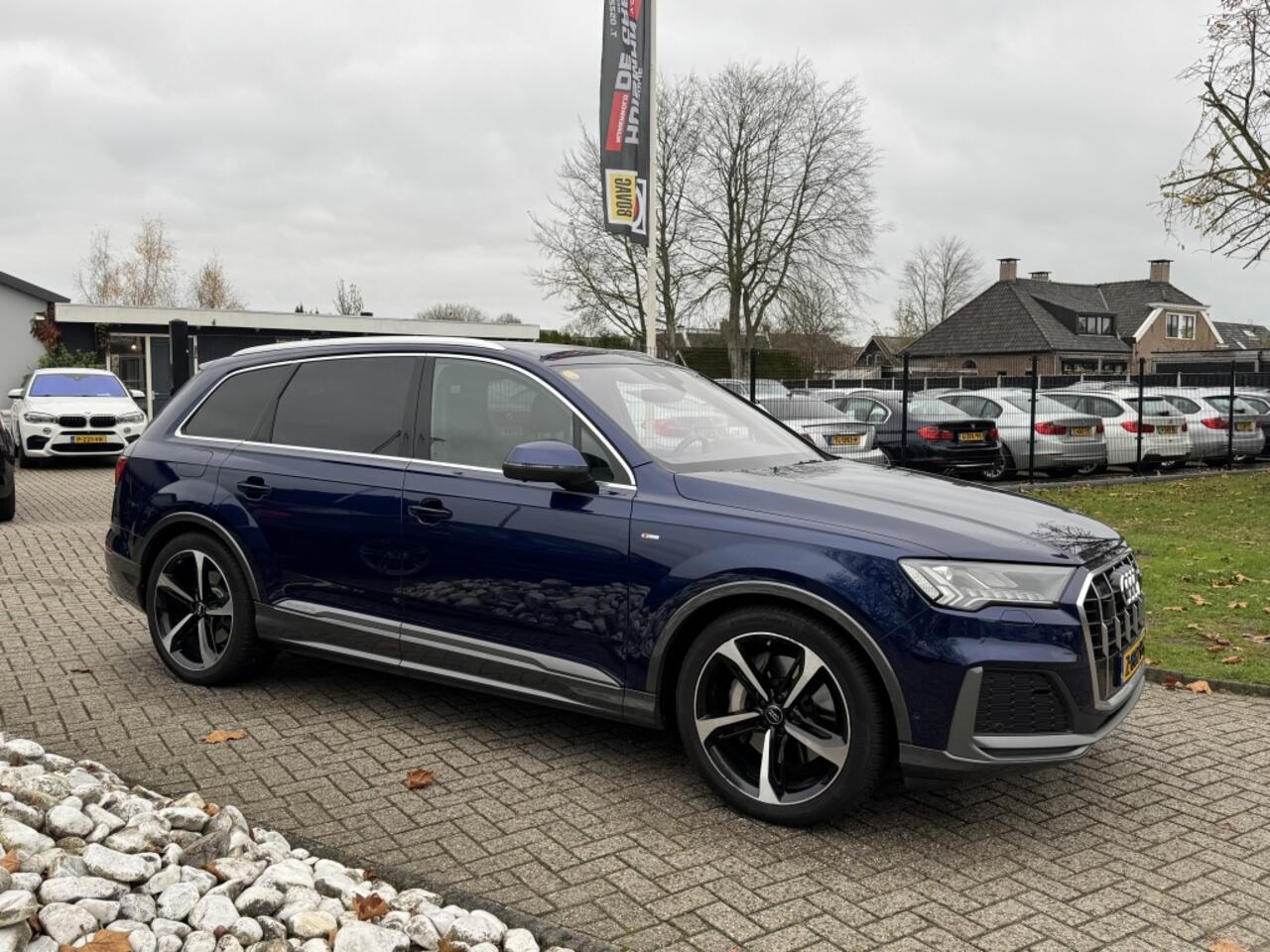 Audi Q7 50 TDI V6 S-Line 2020 Facelift 7-Persoons Luchtvering