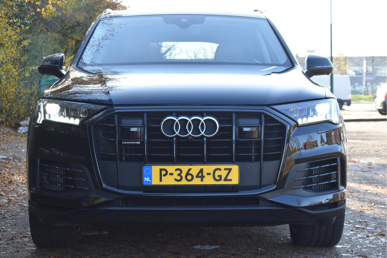Audi Q7 55 TFSI quattro Pro Line PHEV 394 pk | Historie | Elekt.trekhaak | Luchtvering | 360 gr.camera | Headup | Carplay | Keyless | Full LED