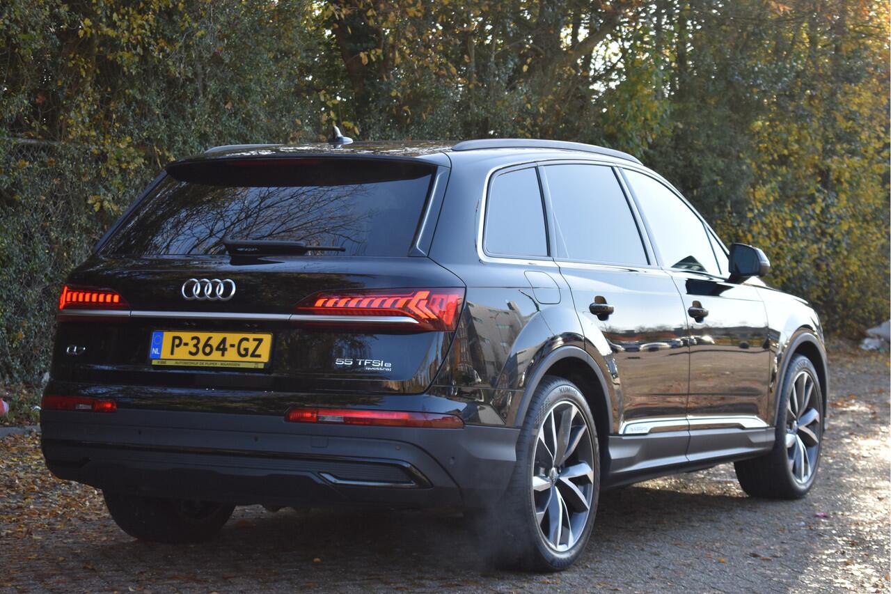 Audi Q7 55 TFSI quattro Pro Line PHEV 394 pk | Historie | Elekt.trekhaak | Luchtvering | 360 gr.camera | Headup | Carplay | Keyless | Full LED